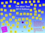 The Idiot Test 2012 Edition 