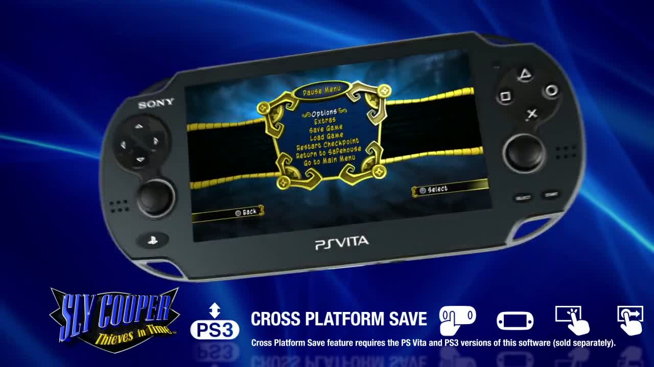 Sly Cooper: Thieves In Time - PS Vita Trailer 