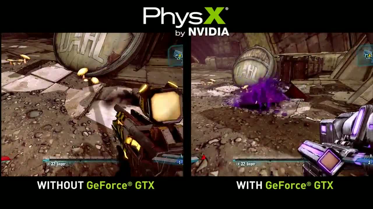 Borderlands 2 - Geforce GTX