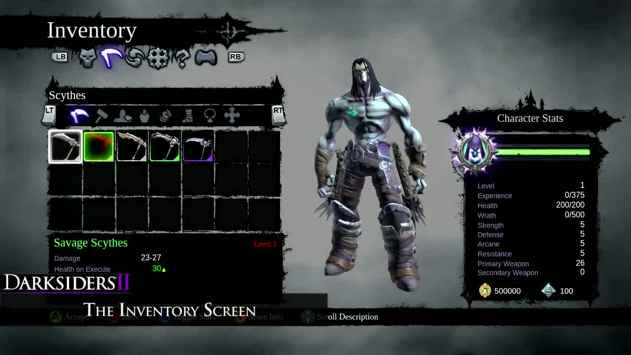 Darksiders 2 - Loot and Gear