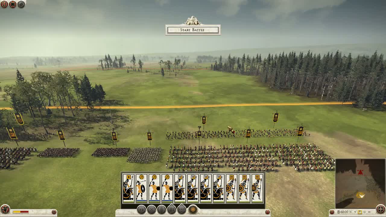 Total War : Rome II - Macedon vs Rome skirmish
