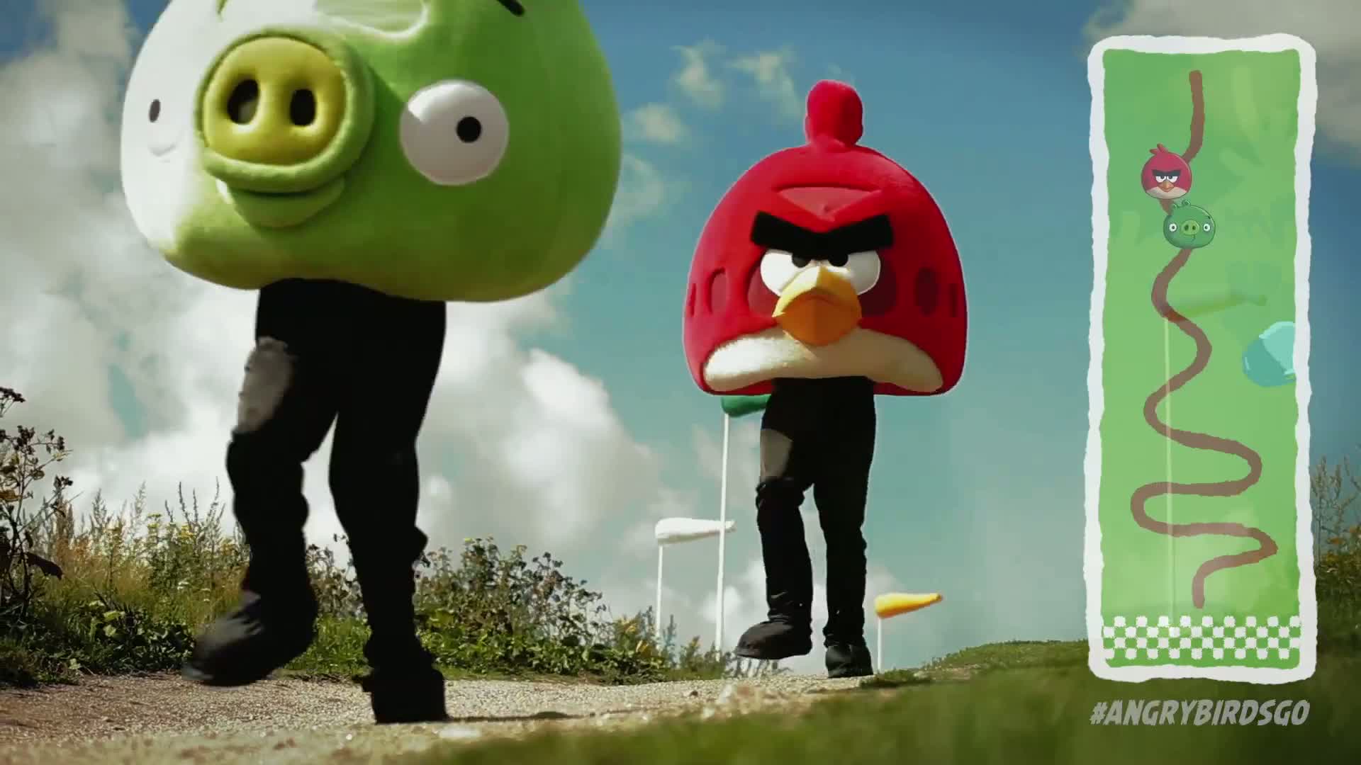 Angry Birds Go - treaser