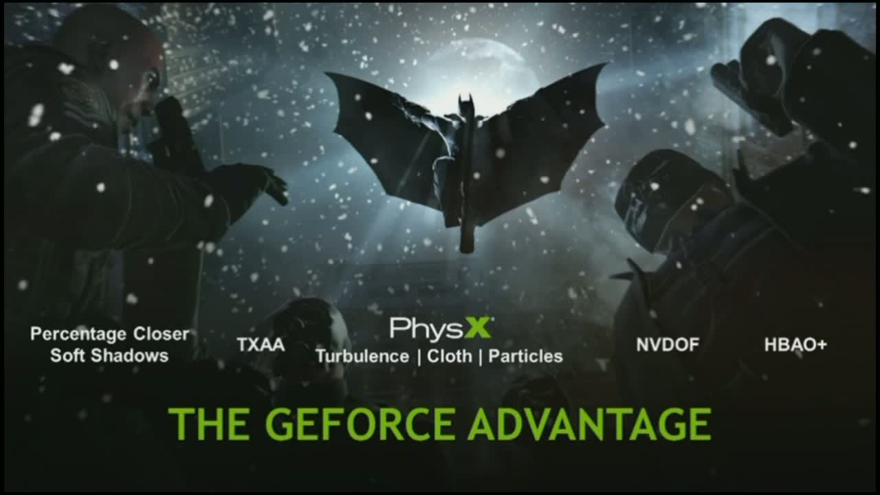 Batman Arkham Origins - Nvidia prezentcia