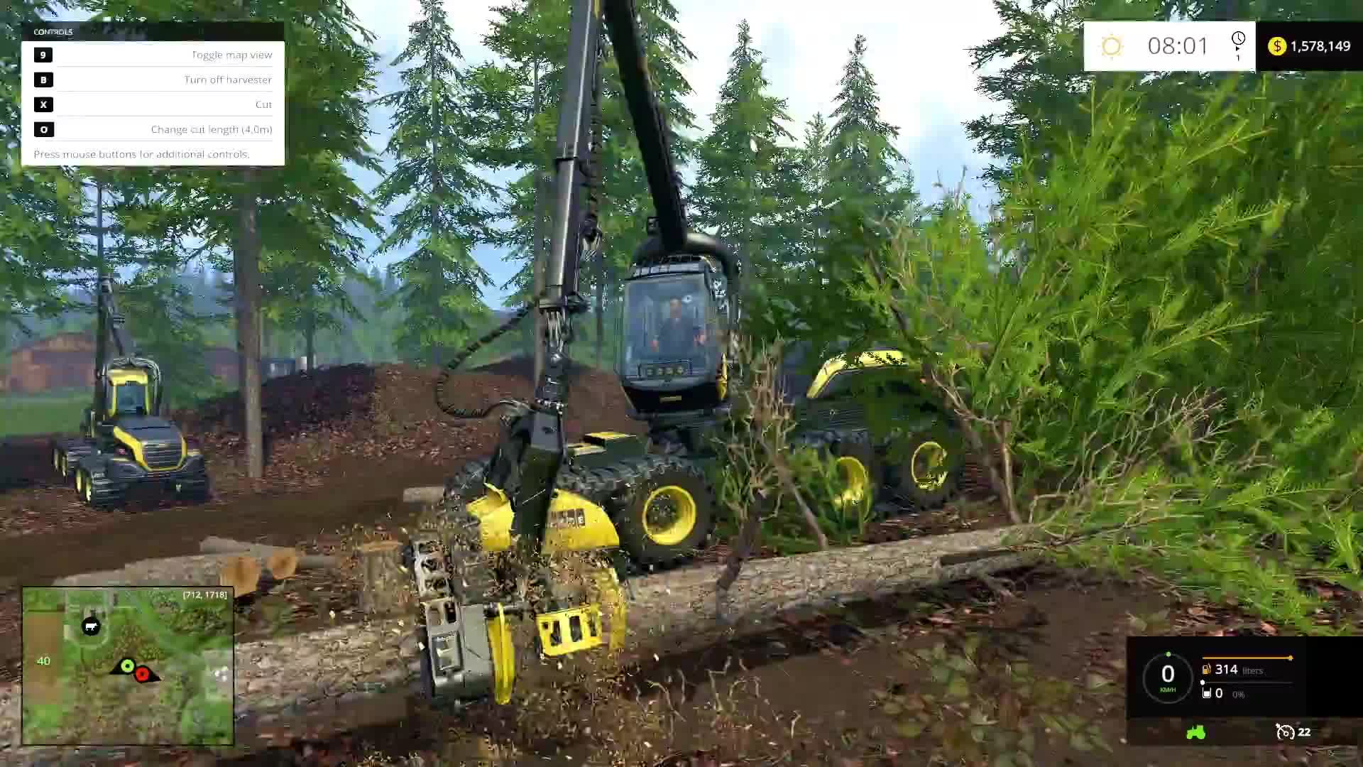 Farming Simulator 15 - Woodcuting