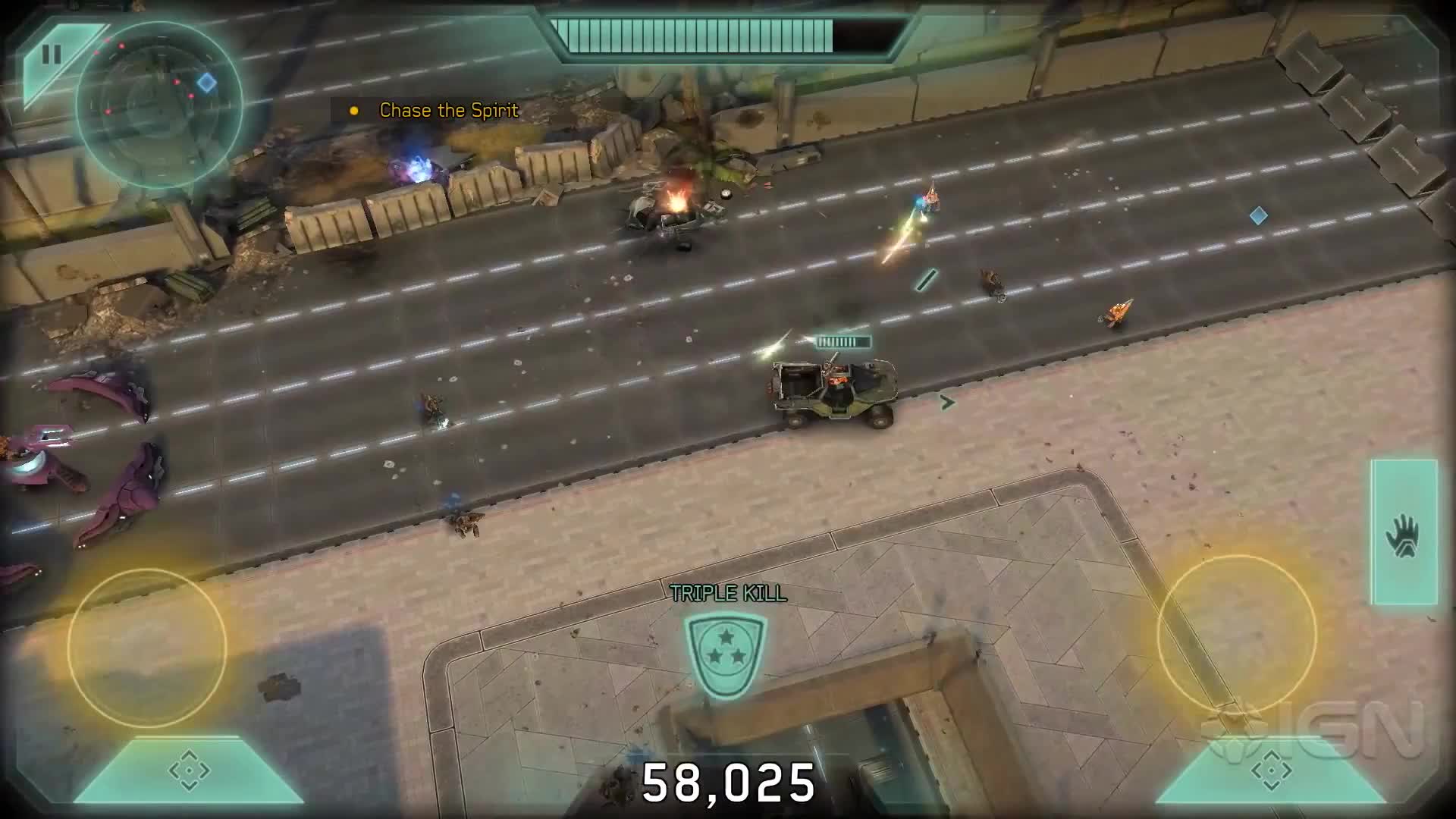 Halo Spartan Strike - gameplay