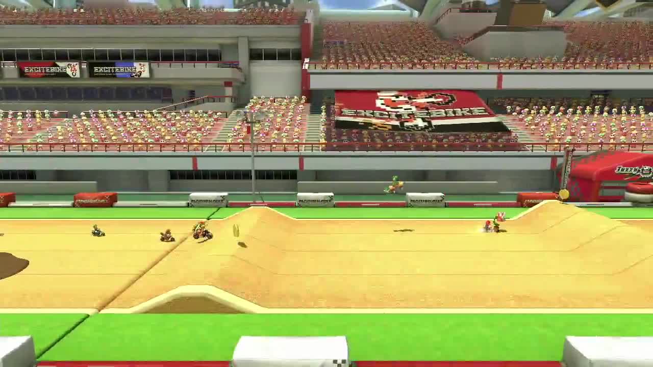 Mario Kart 8 DLC - Excitebike Arena