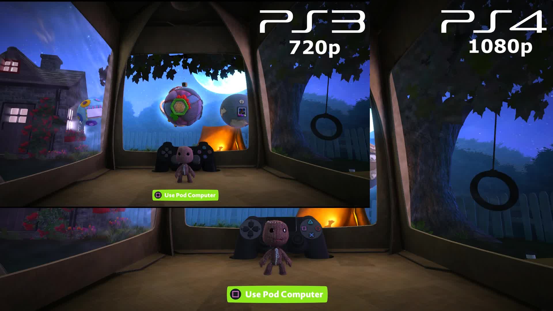 LittleBigPlanet 3 - PS3 vs PS4