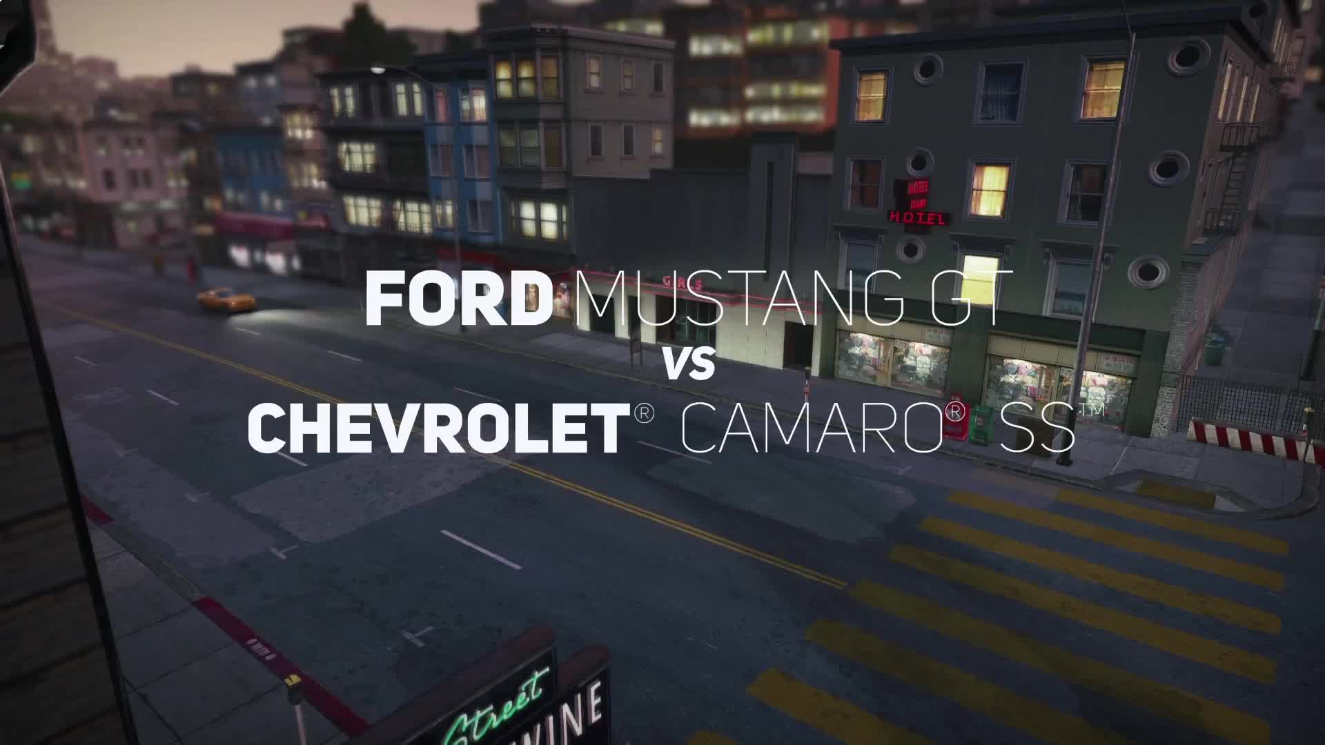 World of Speed - Camaro vs Mustang