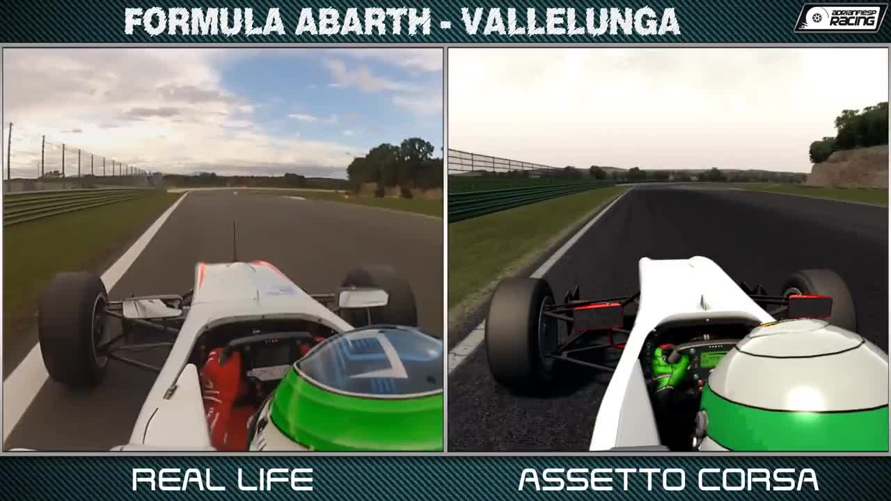 Assetto Corsa 1.09RC vs Real life