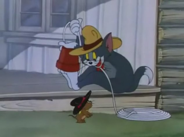 Tom a Jerry - Texas tom