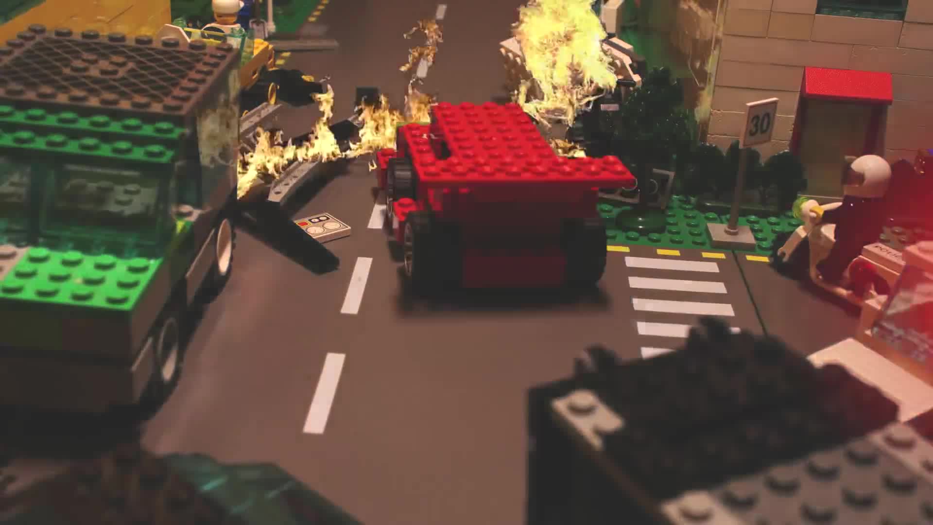 LEGO GTA V - Stop motion video