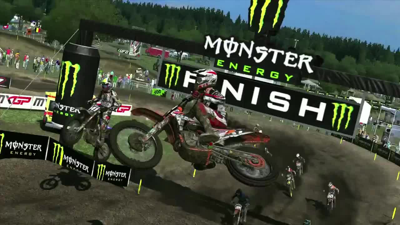 MXGP Motocross videogame - MX2 trailer