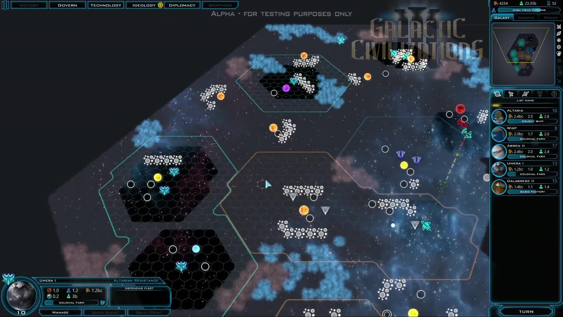 Galactic Civilizations III - First Gameplay