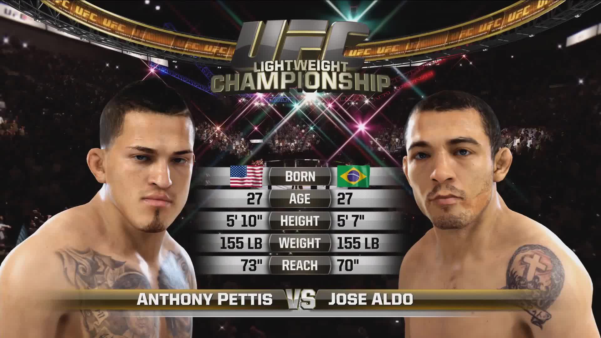 EA Sports UFC  - Pettis vs Aldo