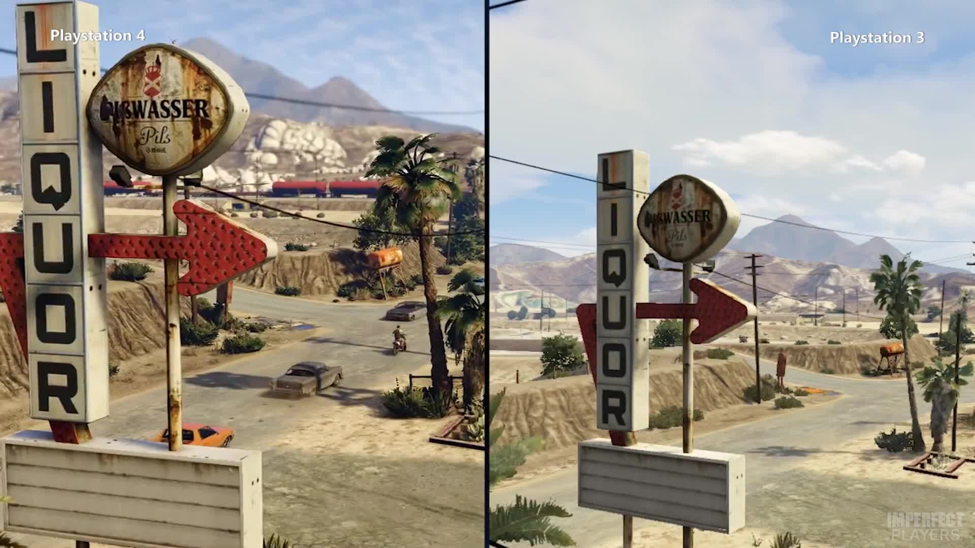 GTA V - oldgen vs nextgen