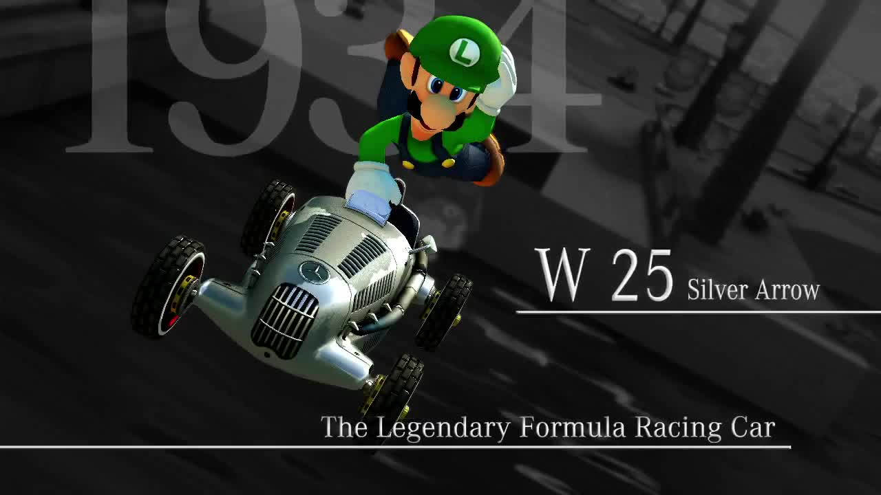Mario Kart 8 - Mercedes-Benz DLC Trailer