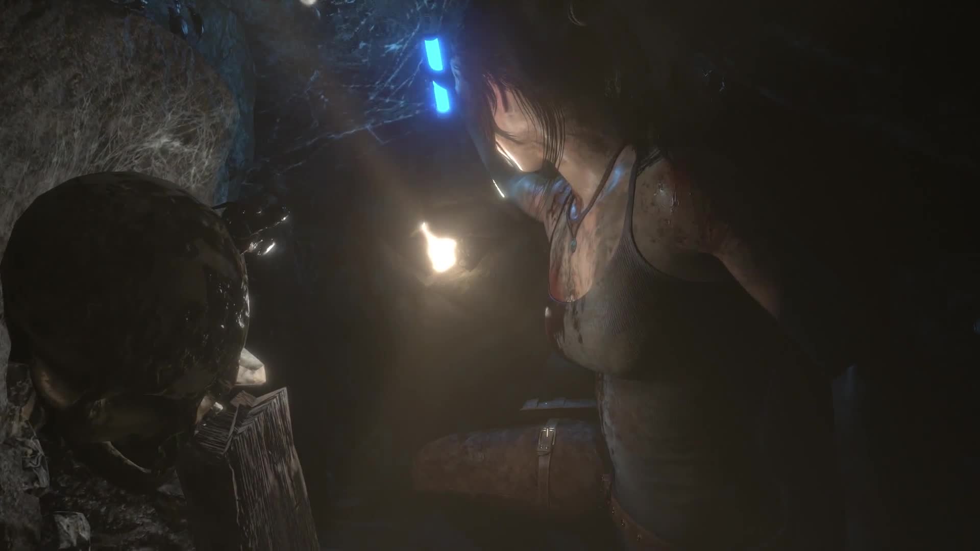 Rise of the Tomb Raider - tomb gameplay