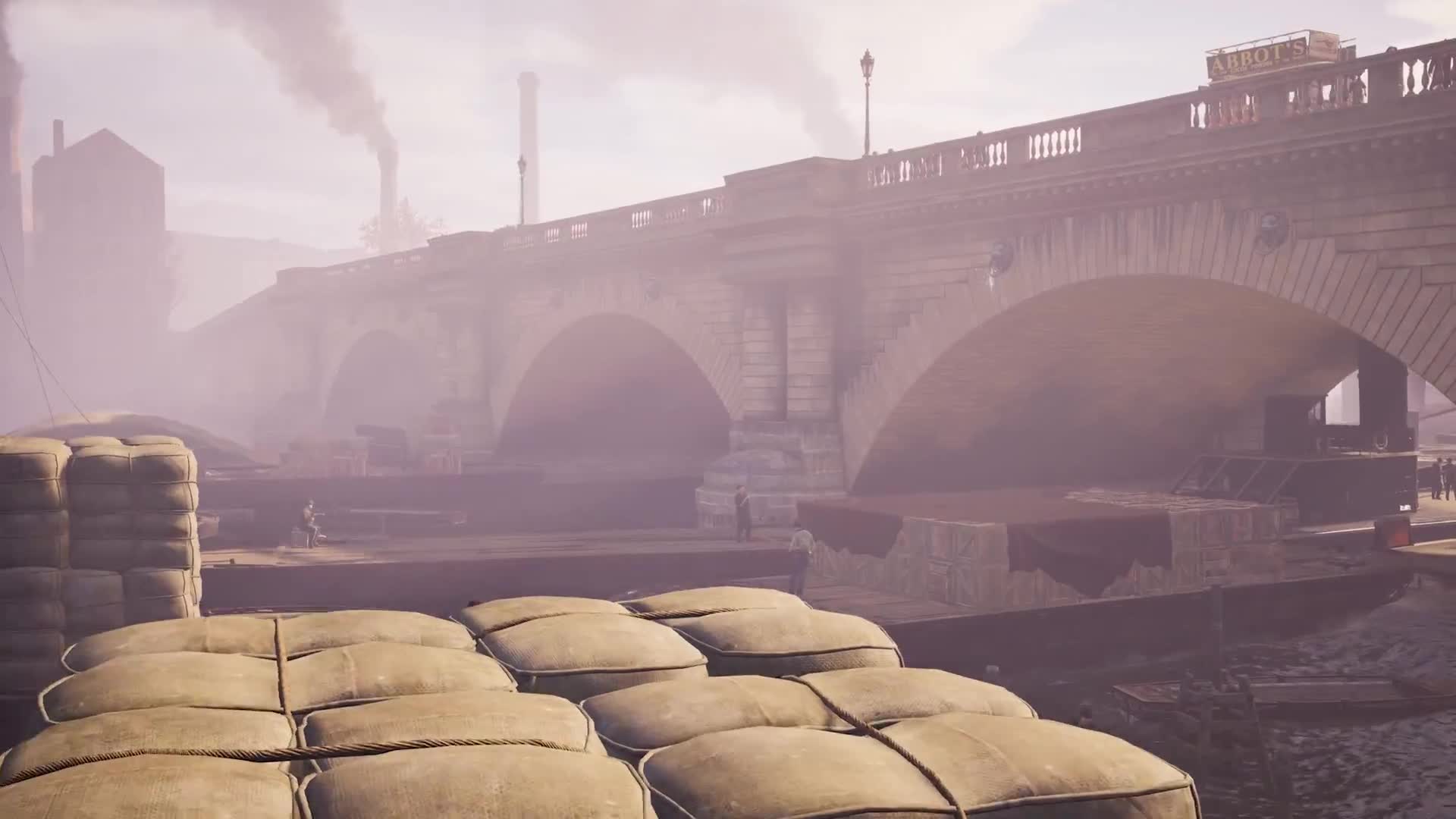 Assassin's Creed Syndicate - Fly by Thames