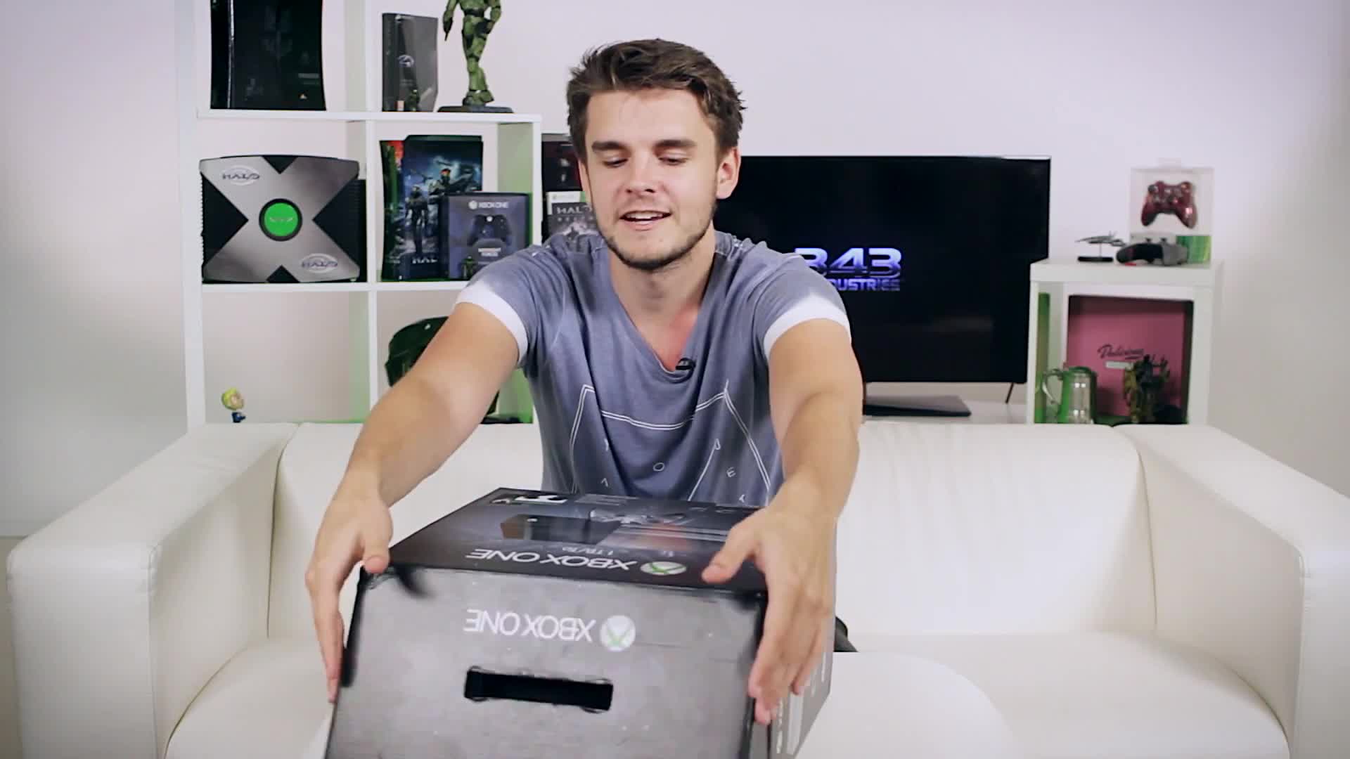 Halo Xbox One limited edition - unboxing