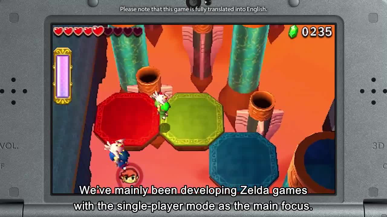 The Legend of Zelda: Tri Force Heroes - Eiji Aonuma Let's Play