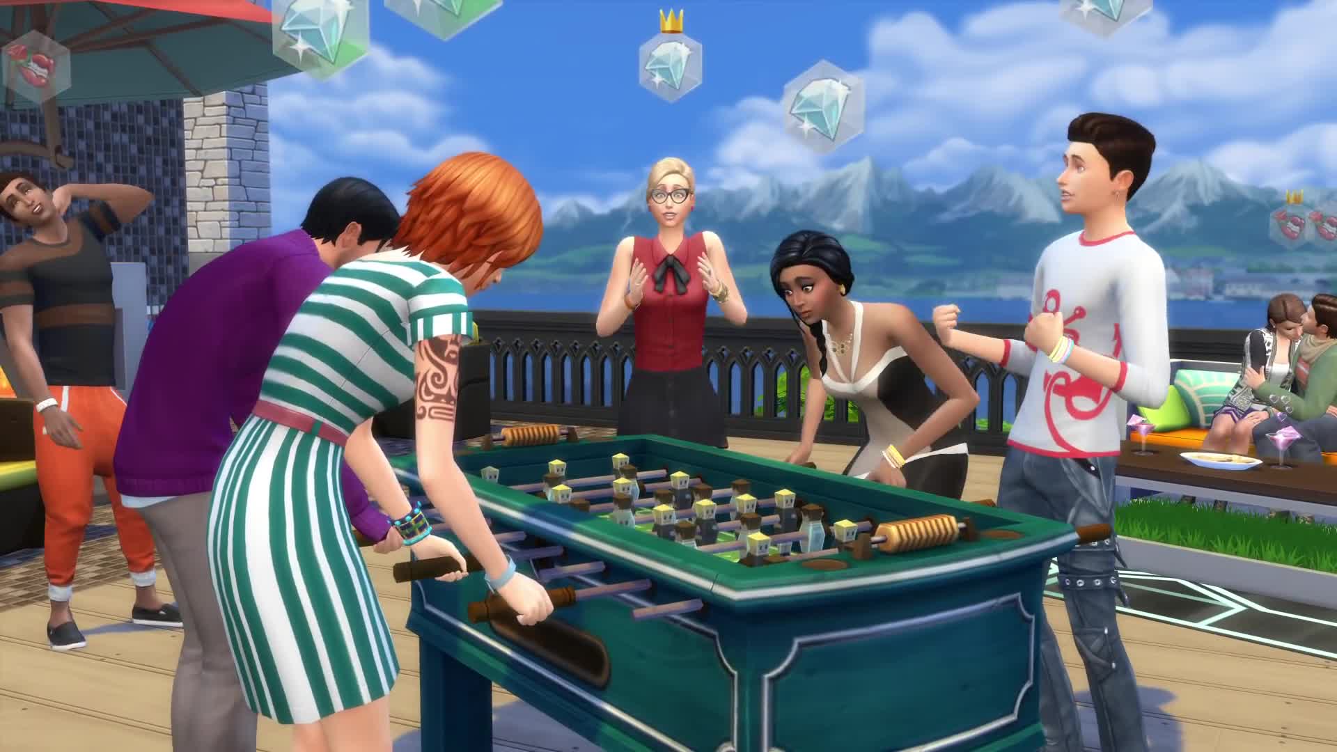 The Sims 4 Get Together - New game world