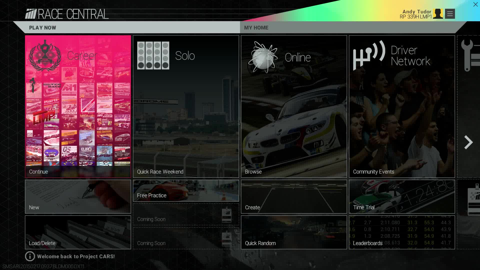 Project CARS - Career Mode Introduction