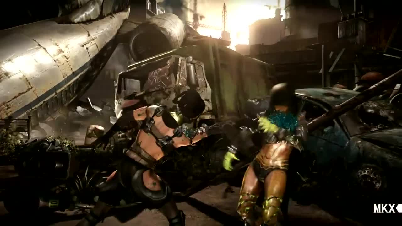 Mortal Kombat X - Kitana Gameplay Trailer