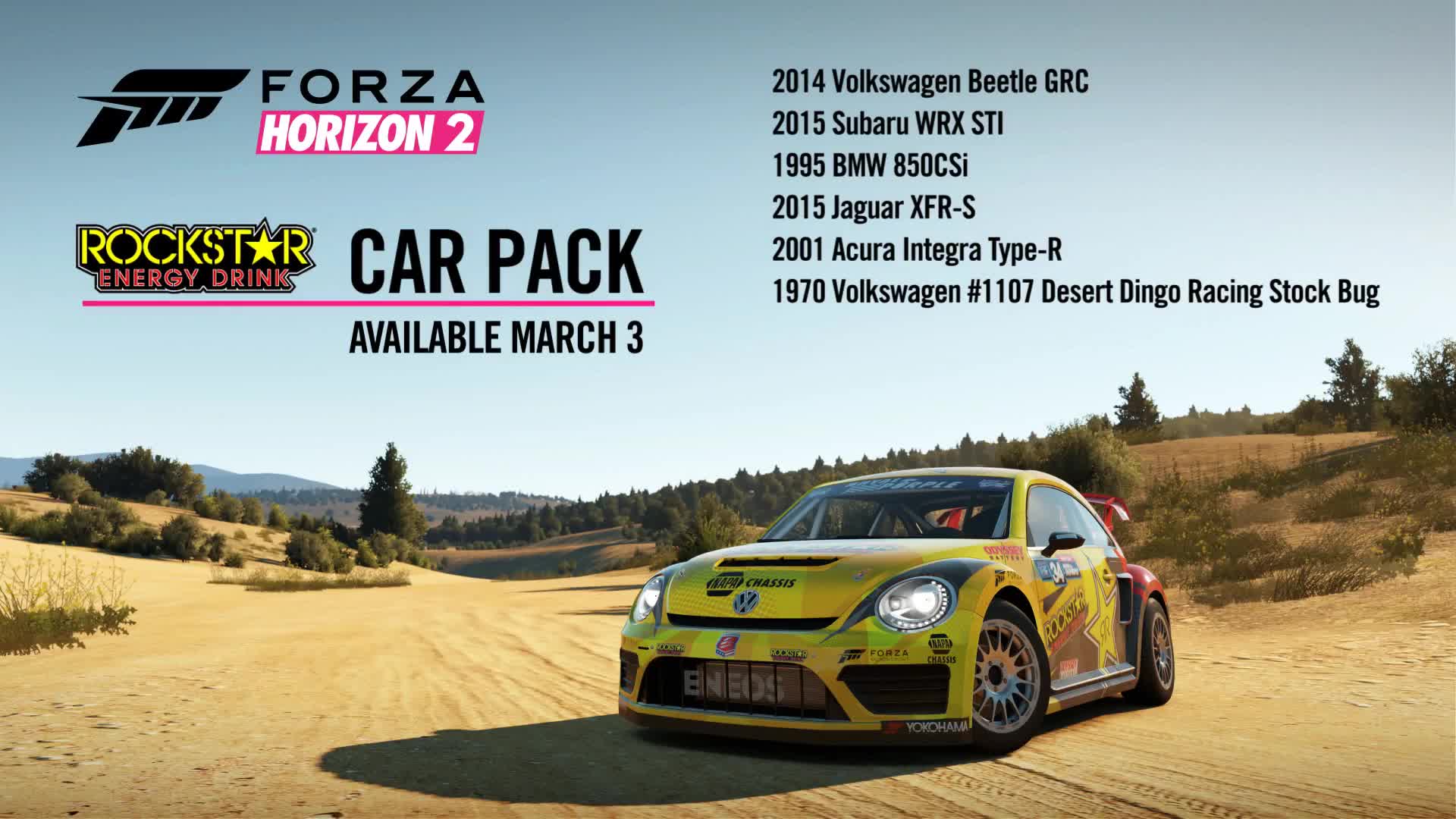 Forza Horizon 2 - Rockstar Energy 