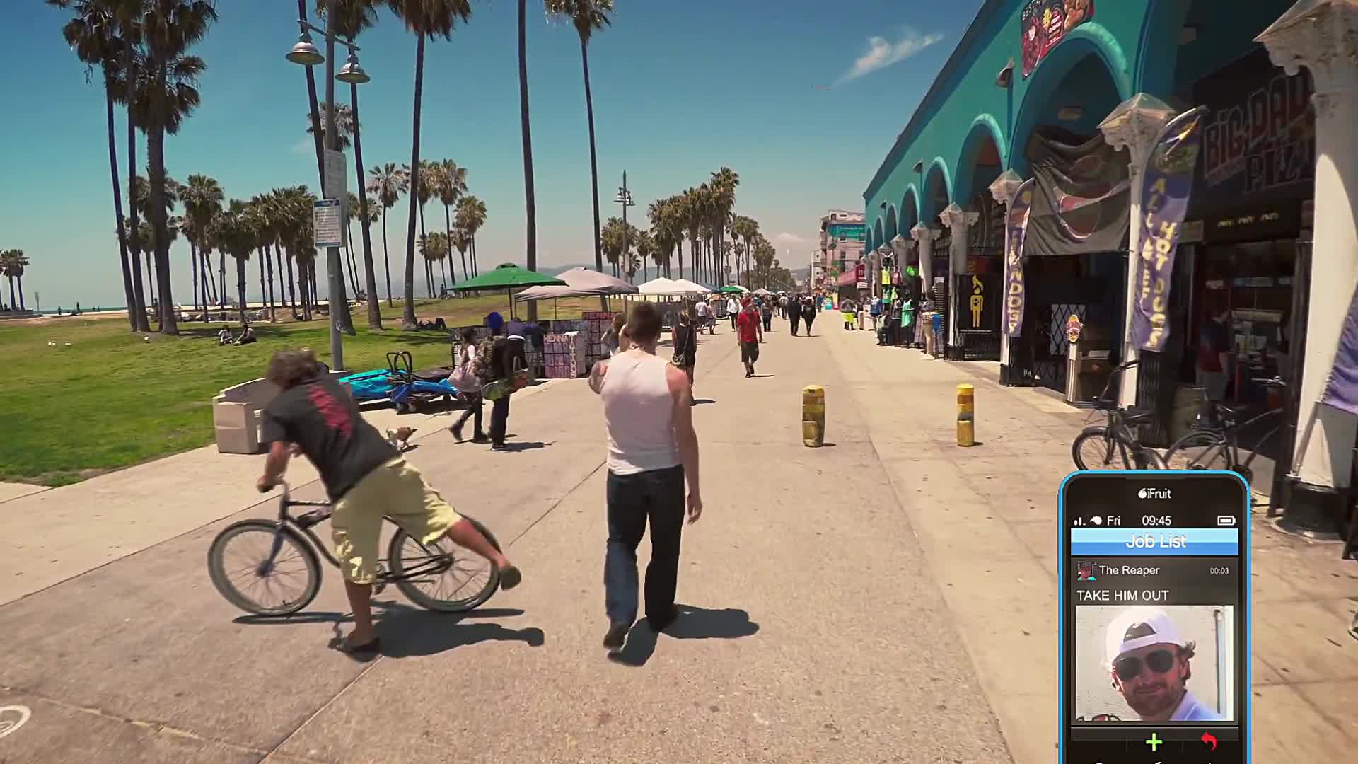 GTA V v skutonch uliciach Los Angeles