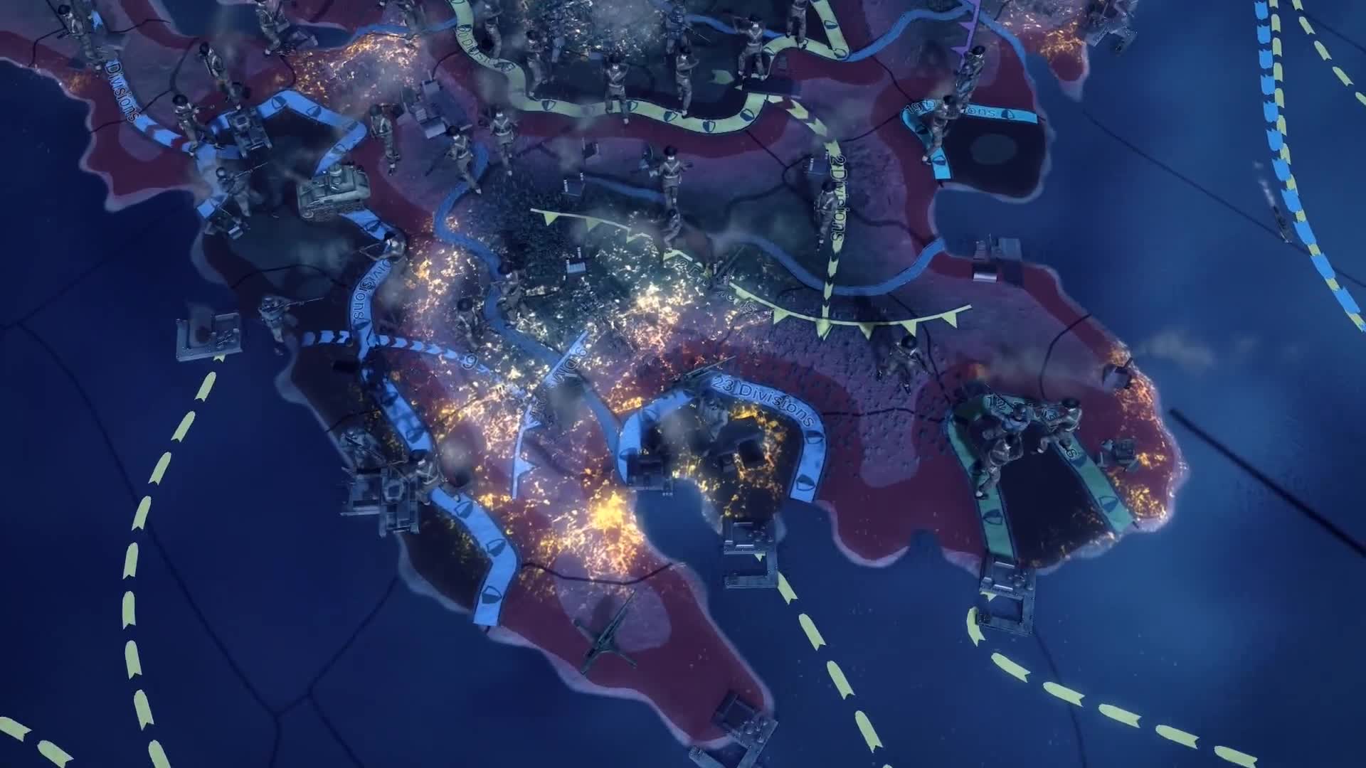 Hearts Of Iron 4 - Englands downfall - Gamescom trailer