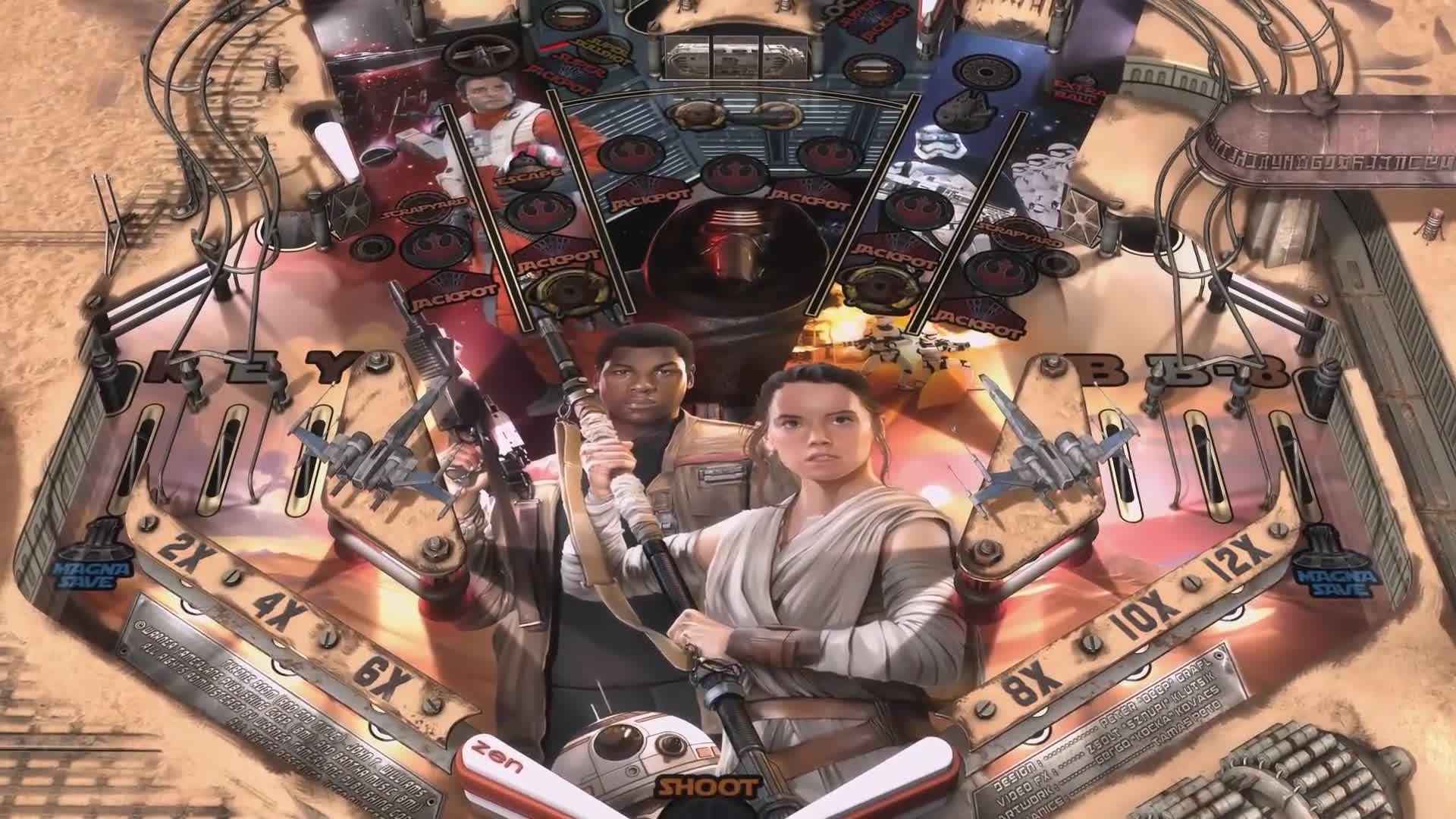 Star Wars Pinball: The Force Awakens table