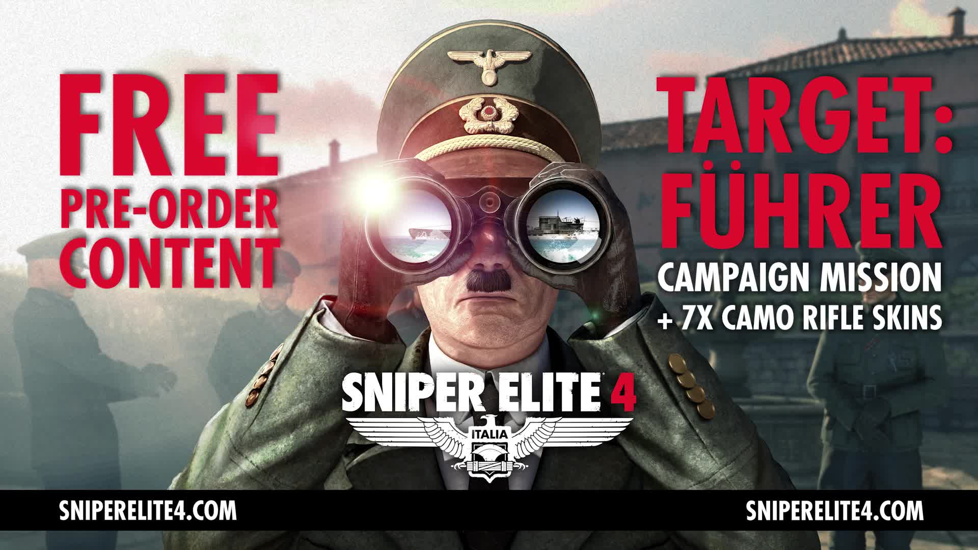 Sniper Elite 4: Target: Fhrer DLC trailer