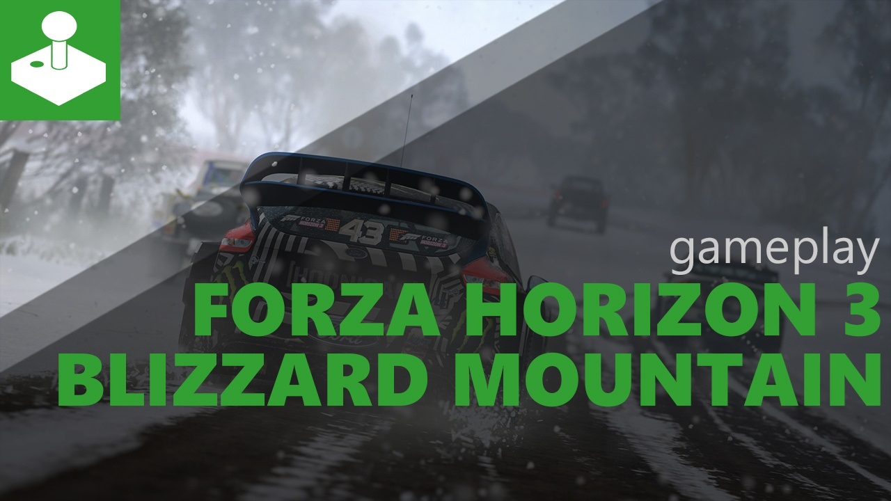 Forza Horizon 3 Blizzard Mountain - gameplay