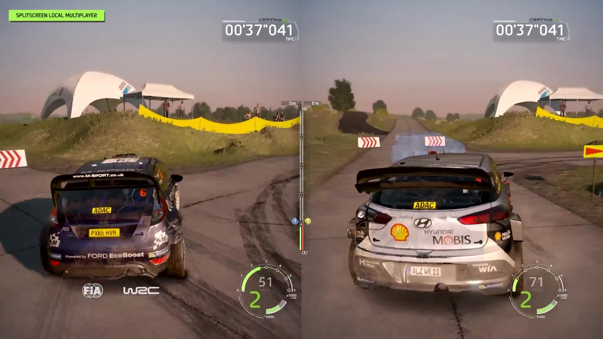 WRC 6 - Gameplay - delen obrazovka