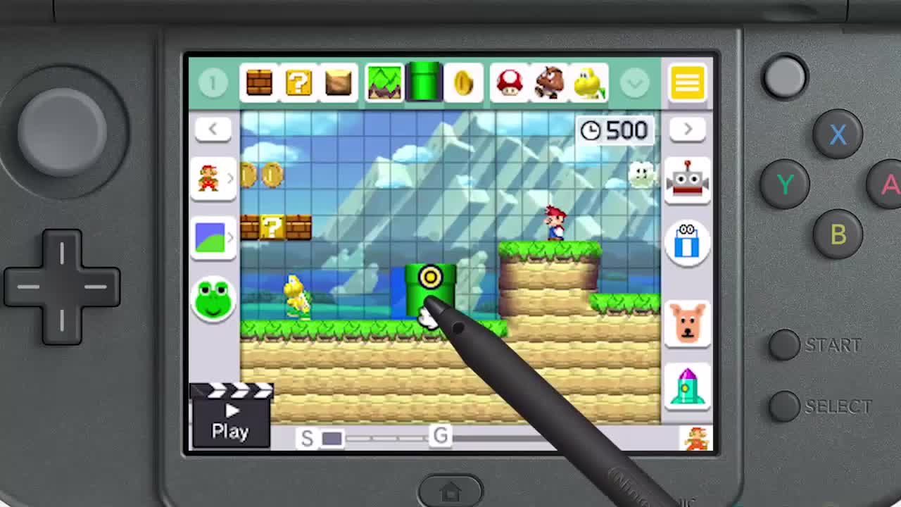 Super Mario Maker - 3DS trailer