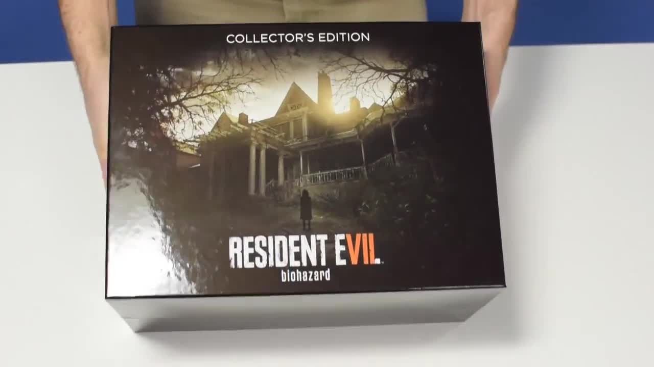 Resident Evil 7 - EU collectors edition unboxing