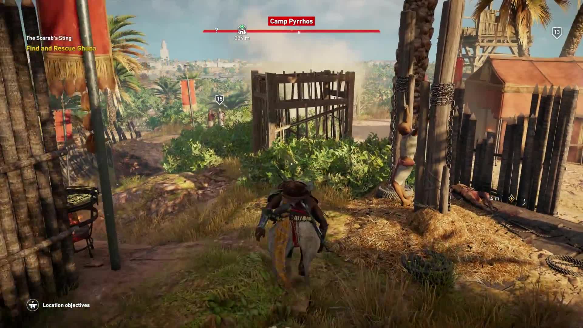 Assassins Creed Origins - Stealth gameplay