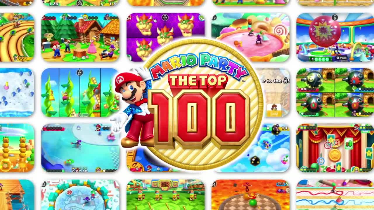 Mario Party: The Top 100 - Game Modes & amiibo Trailer