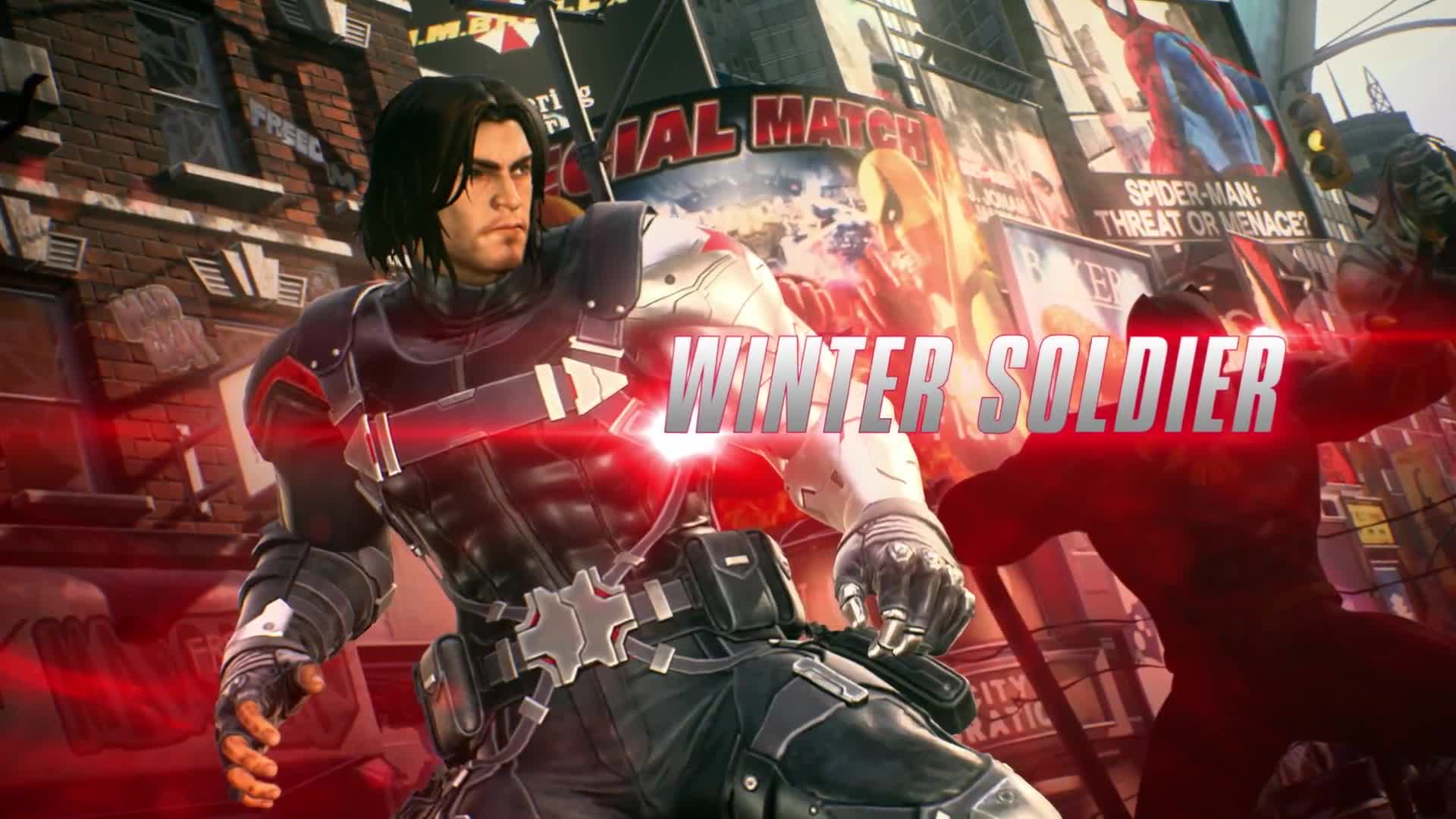 Marvel vs. Capcom: Infinite  Winter Soldier, Black Widow & Venom Gameplay