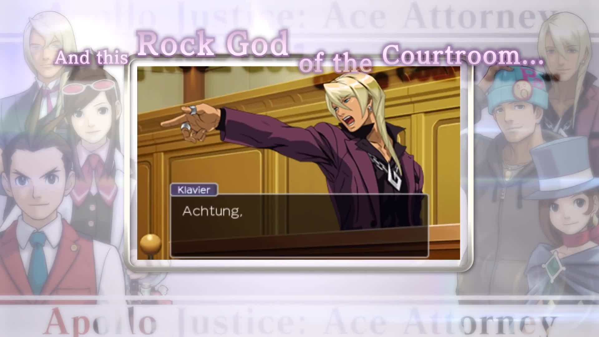 Apollo Justice: Ace Attorney - Launch Trailer
