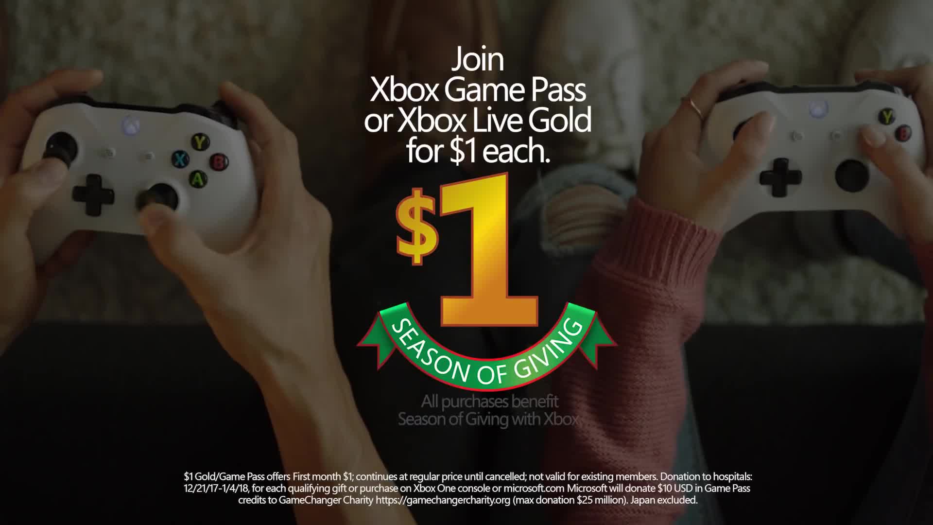 Xbox Live Gold a Game Pass za 1 euro