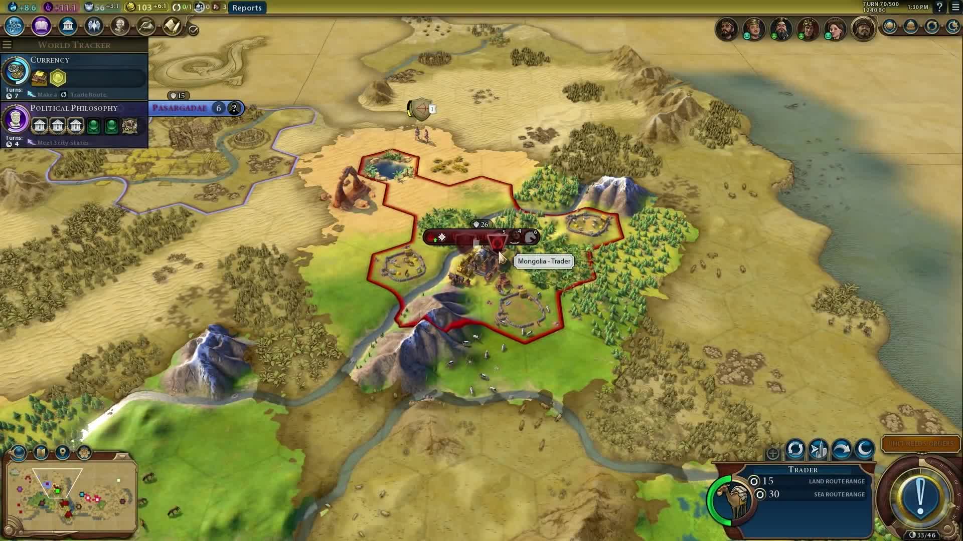 Civilization VI: Rise and Fall  - Mongolia