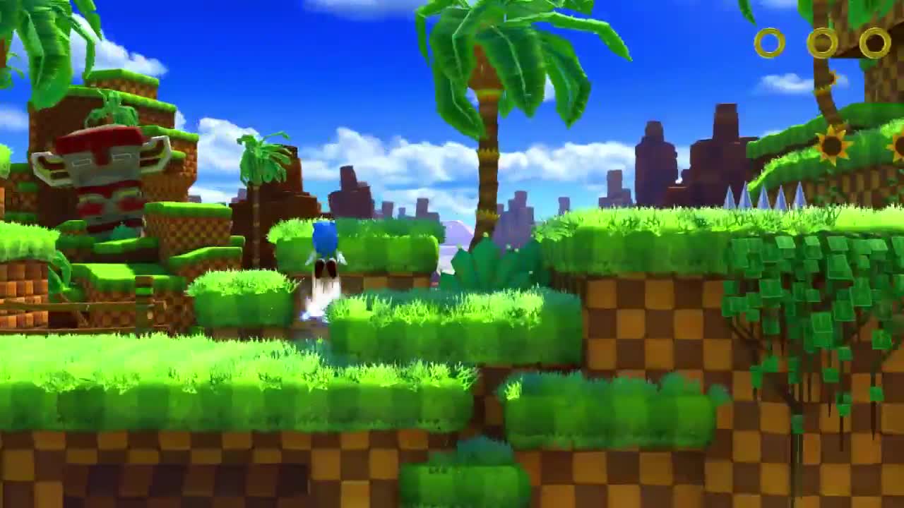 Sonic Forces - classic gameplay