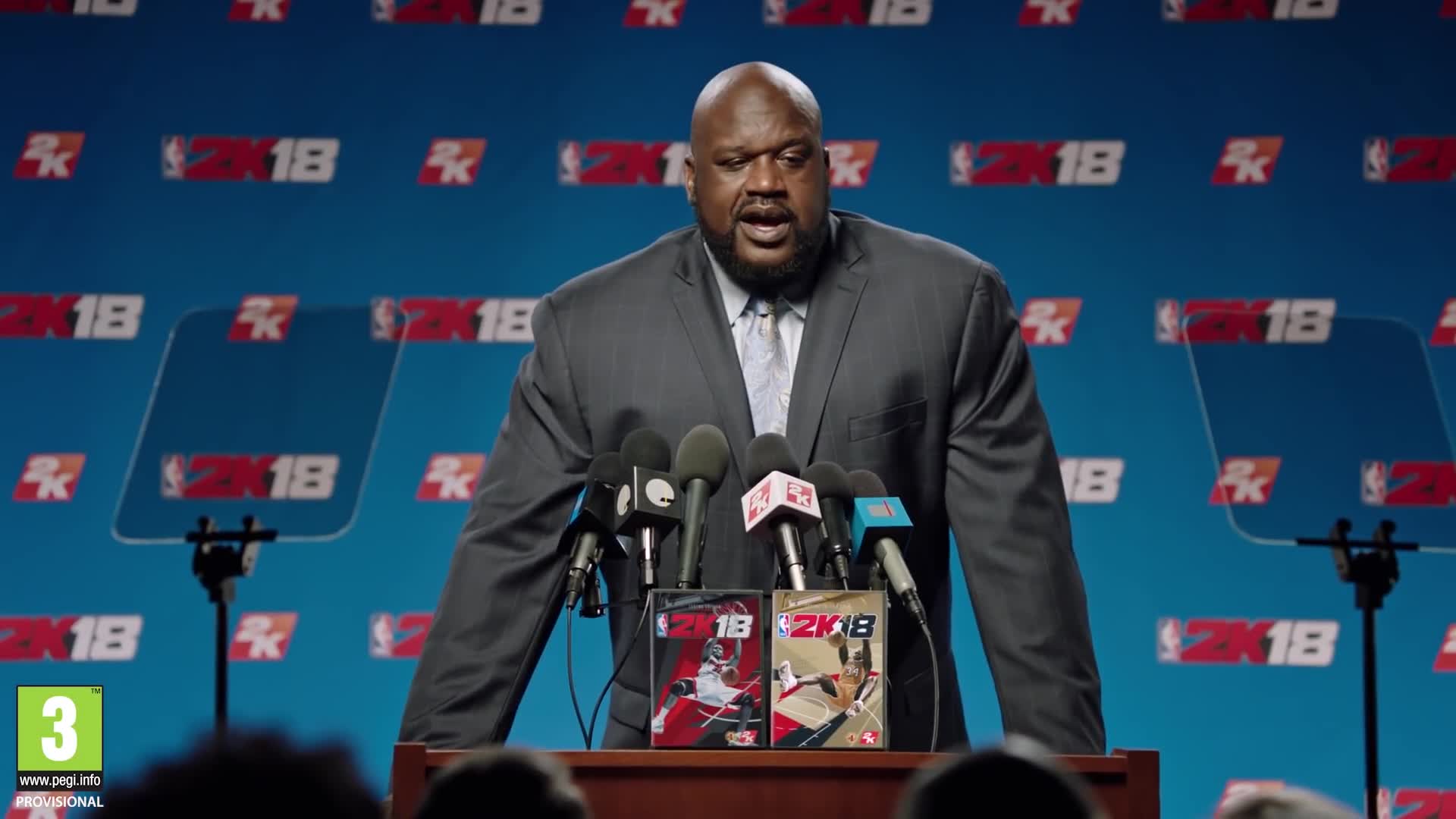 NBA 2K18: Legend Edition - Featuring Shaquille O'Neal - Announcement Video