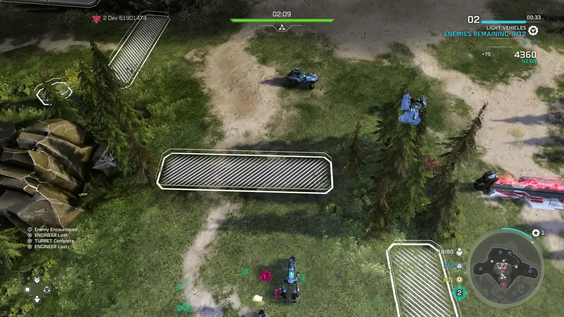 Halo Wars Awakening Nightmare - gameplay