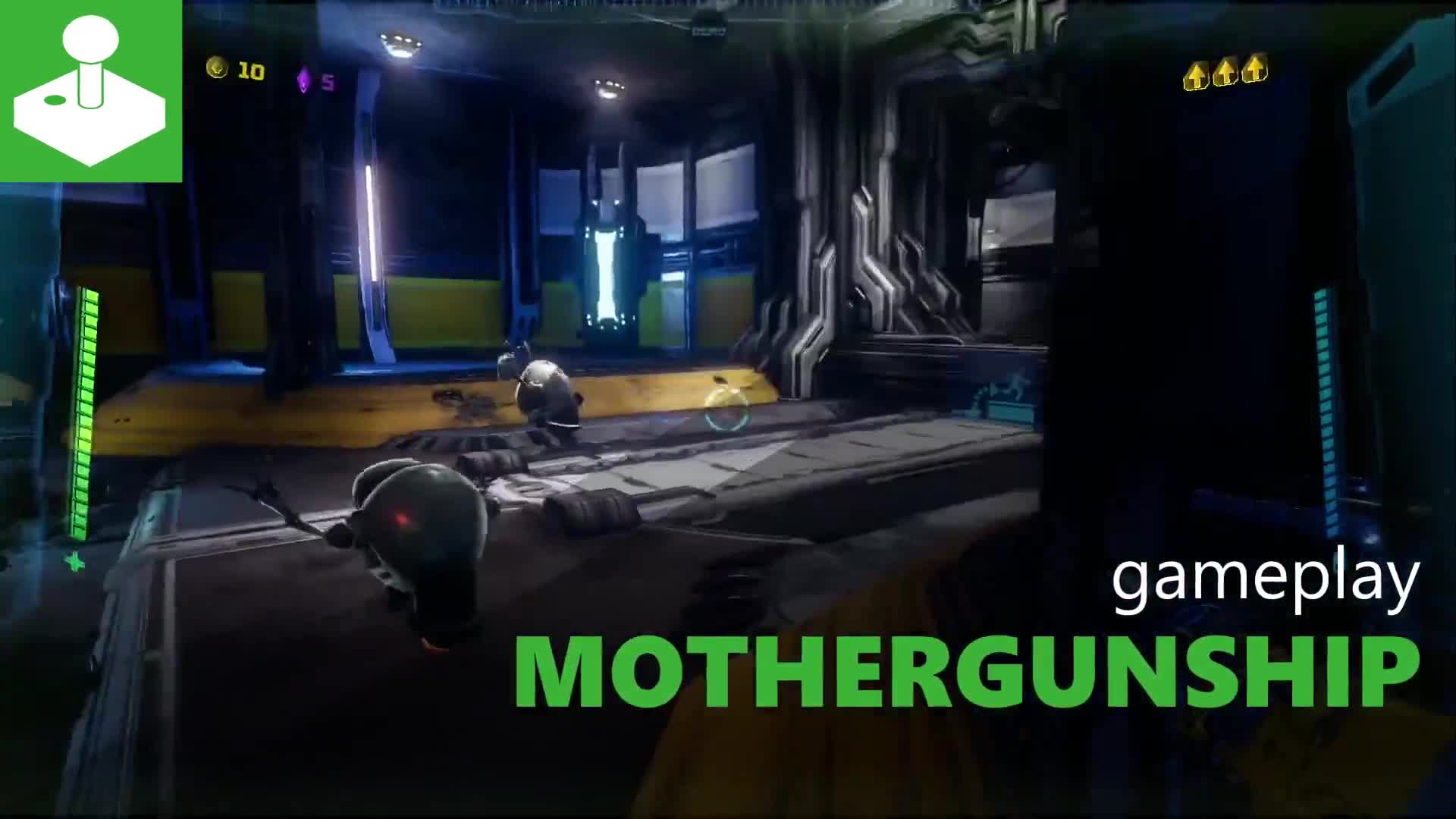 Mothergunship - Gamescom 2017 - gameplay
