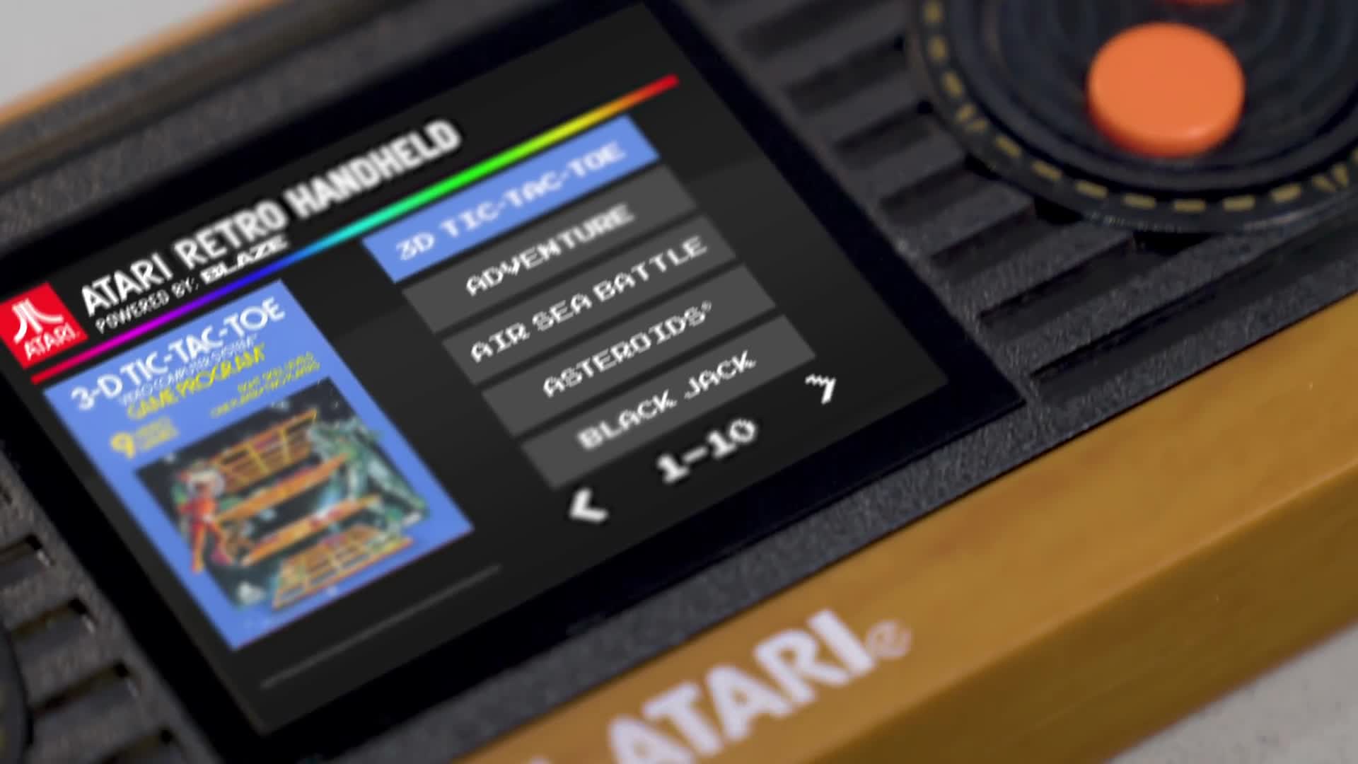 Atari Retro Handheld vyiel s desiatkami titulov pre nostalgickch hrov