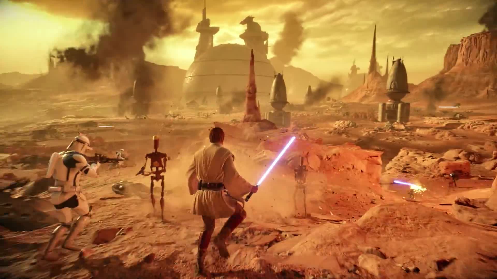 Star Wars Battlefront II - Obi-Wan Kenobi a Geonosis trailer