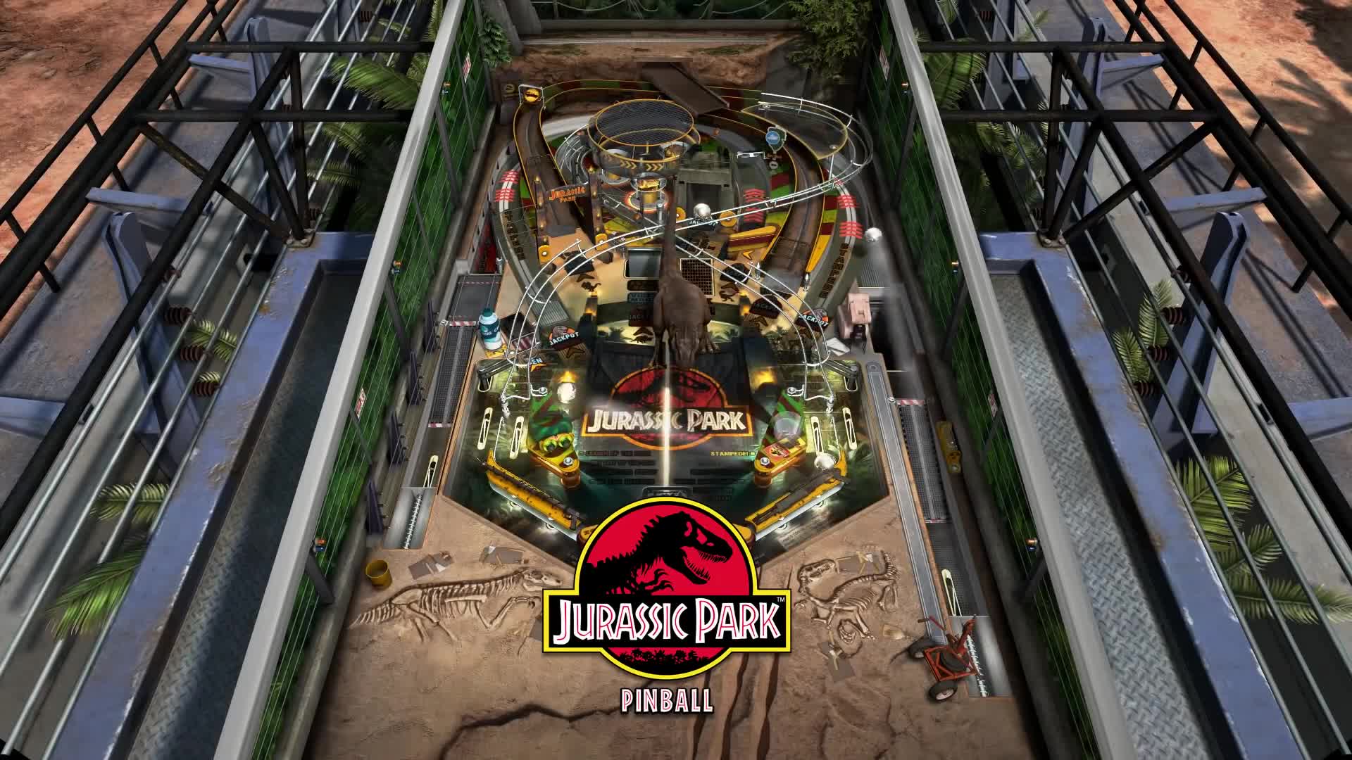 Pinball FX3 - Jurassic World stoly