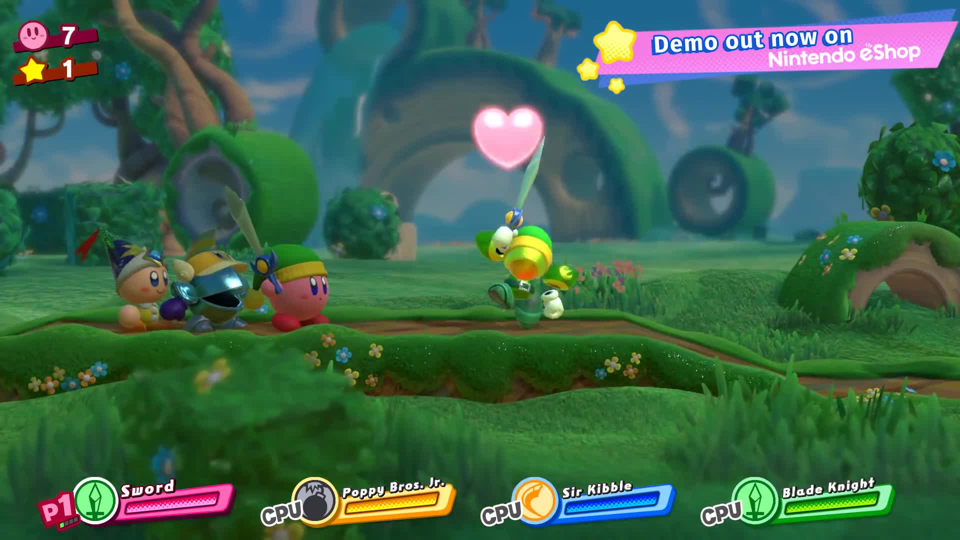 Kirby Star Allies - Demo Trailer